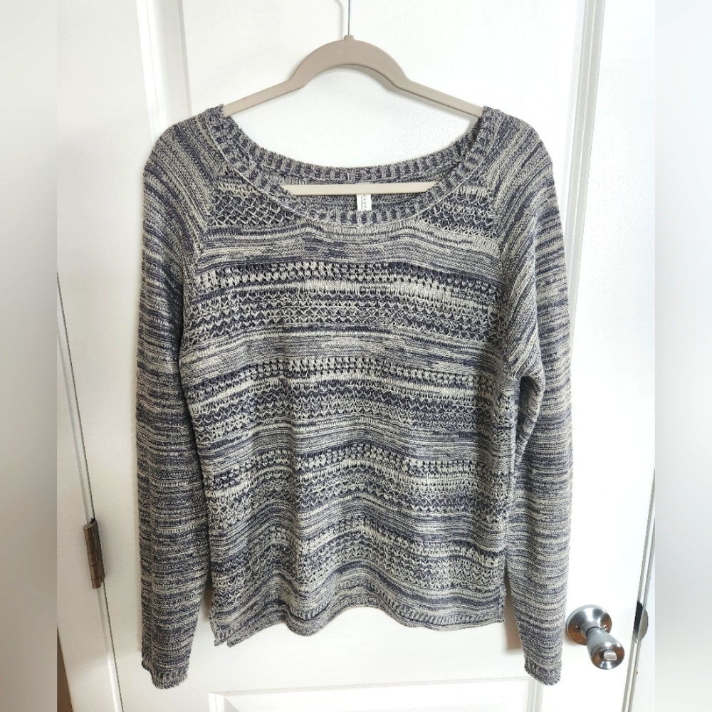 Women's Blue/Grey Aeropostale Sweater Size XL